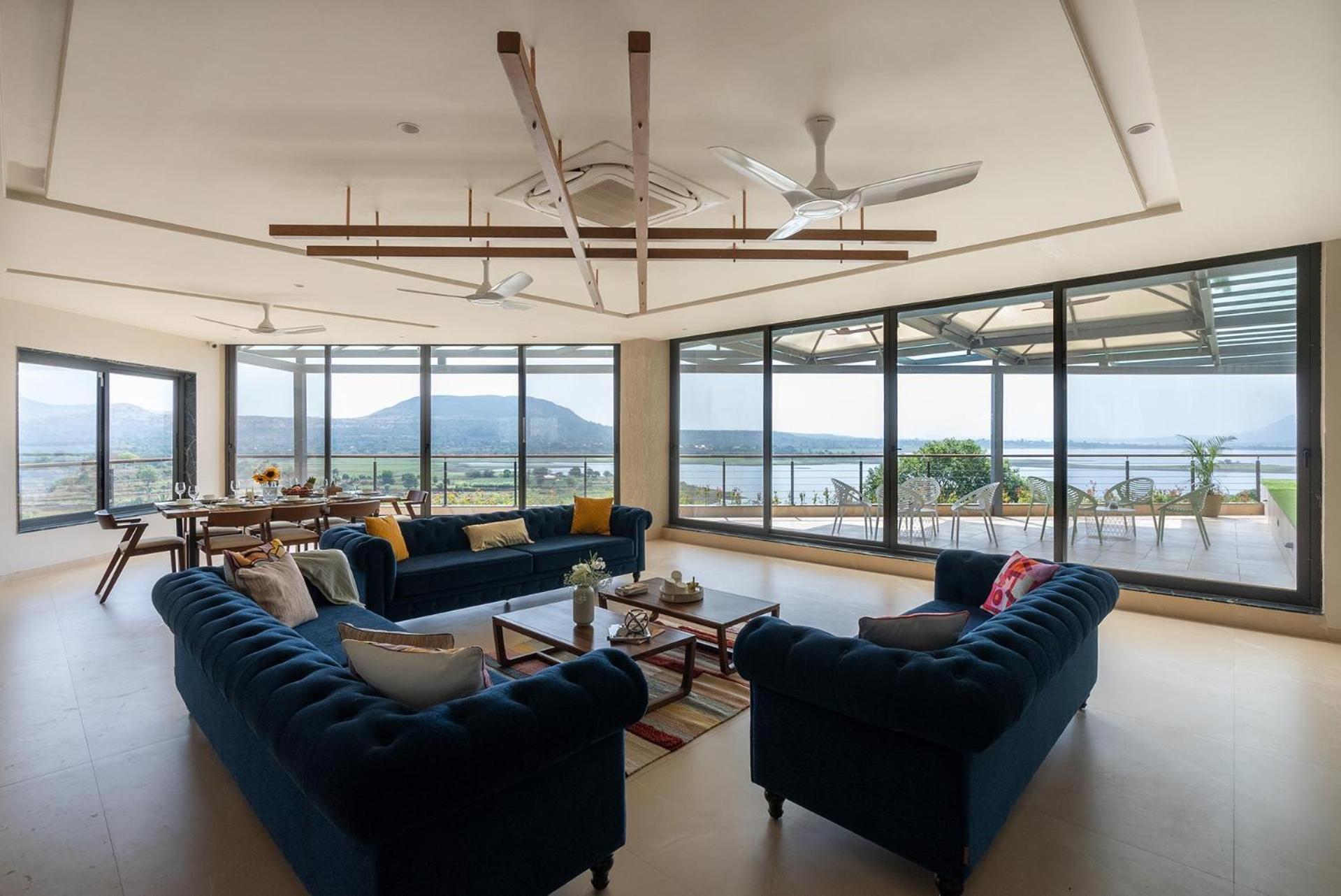 Pearl Lakeview Mansion By Stayvista - Lakeside Villa With Infinity Pool, Jacuzzi, In-House Theatre & Games Room Igatpuri Exterior foto